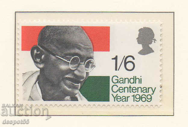 1969. Великобритания. Махатма Ганди.