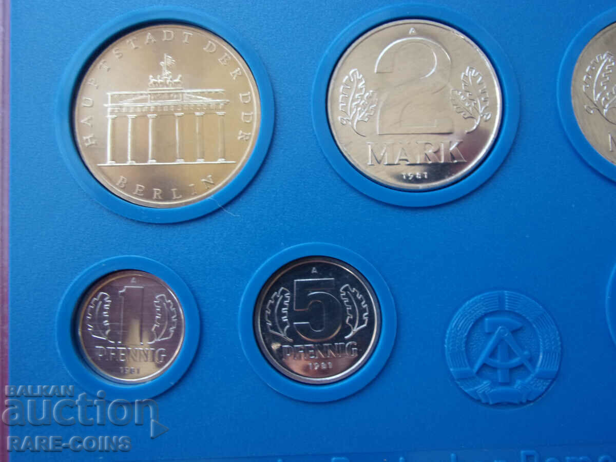 Σετ GDR 1981 UNC Rare Original με τιμή € 76.69 | 149.99 BGN