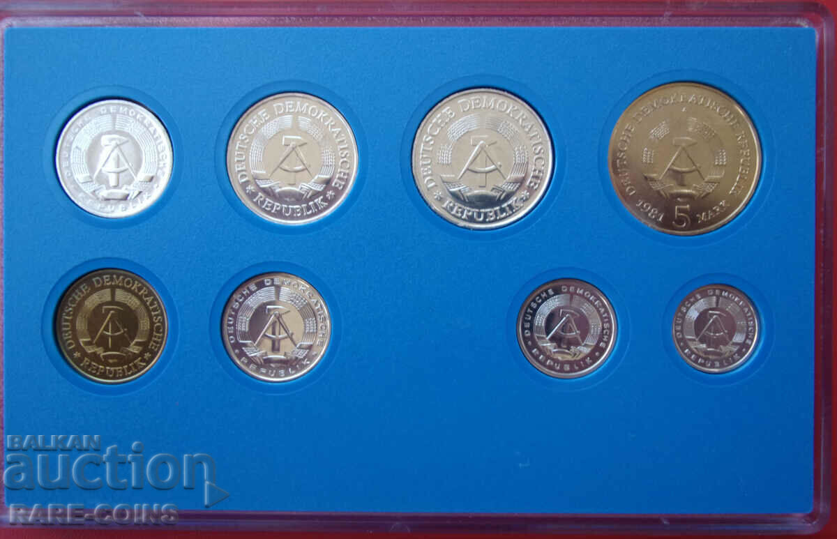 Παράδοση Σετ GDR 1981 UNC Rare Original