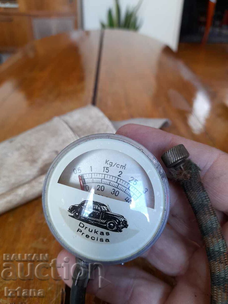 Old Drukas Precisa tire pressure gauge - 5 Old Drukas Precisa tire pressure gauge - 5