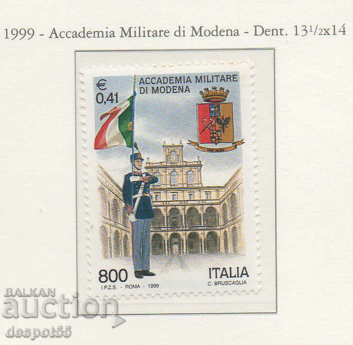 1999. Italia. Academia Militară Modena.
