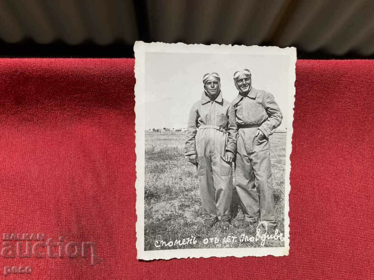 Auction Plovdiv Airport 1938 Aviators Aviation technicians Auction Plovdiv Airport 1938 Aviators Aviation technicians