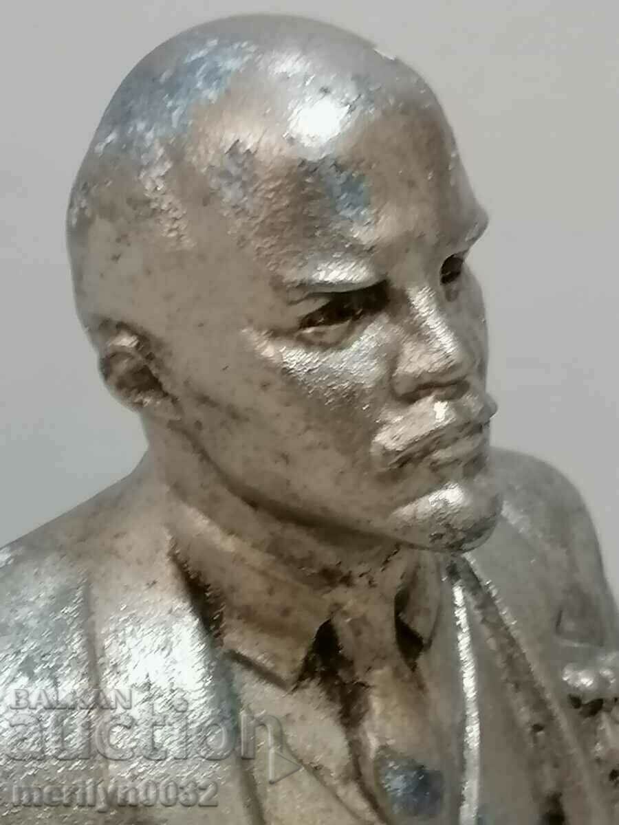 Αγαλματίδιο πλαστικό γλυπτό Λένιν ΕΣΣΔ δεκαετία του '70 - 6 Αγαλματίδιο πλαστικό γλυπτό Λένιν ΕΣΣΔ δεκαετία του '70 - 6