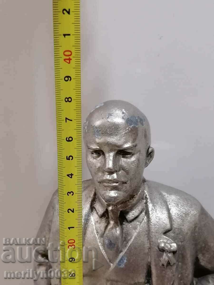 Αγαλματίδιο πλαστικό γλυπτό Λένιν ΕΣΣΔ δεκαετία του '70 - 7 Αγαλματίδιο πλαστικό γλυπτό Λένιν ΕΣΣΔ δεκαετία του '70 - 7