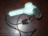 retro hair dryer with 2 power levels. is in working order and working