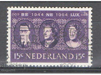 1964. The Netherlands. 20th anniversary of BENELUX.