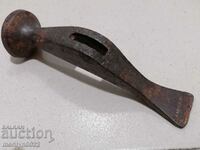 Old cobbler hammer wrought iron