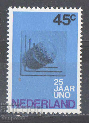 1970. The Netherlands. 25 years of the UN.