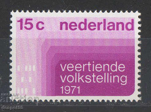 1971. Ολλανδία. Απογραφή πληθυσμού.