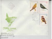 Първодневен Пощенски плик Пойни птици
