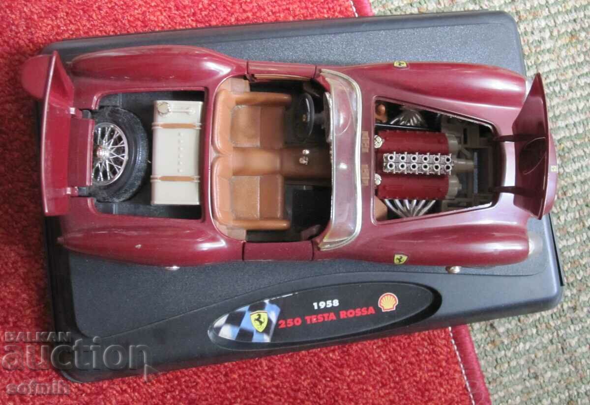 Delivery of Model Ferrari Testarossa 1958 car Delivery of Model Ferrari Testarossa 1958 car