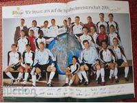broșură de fotbal Cupa Mondială 2006