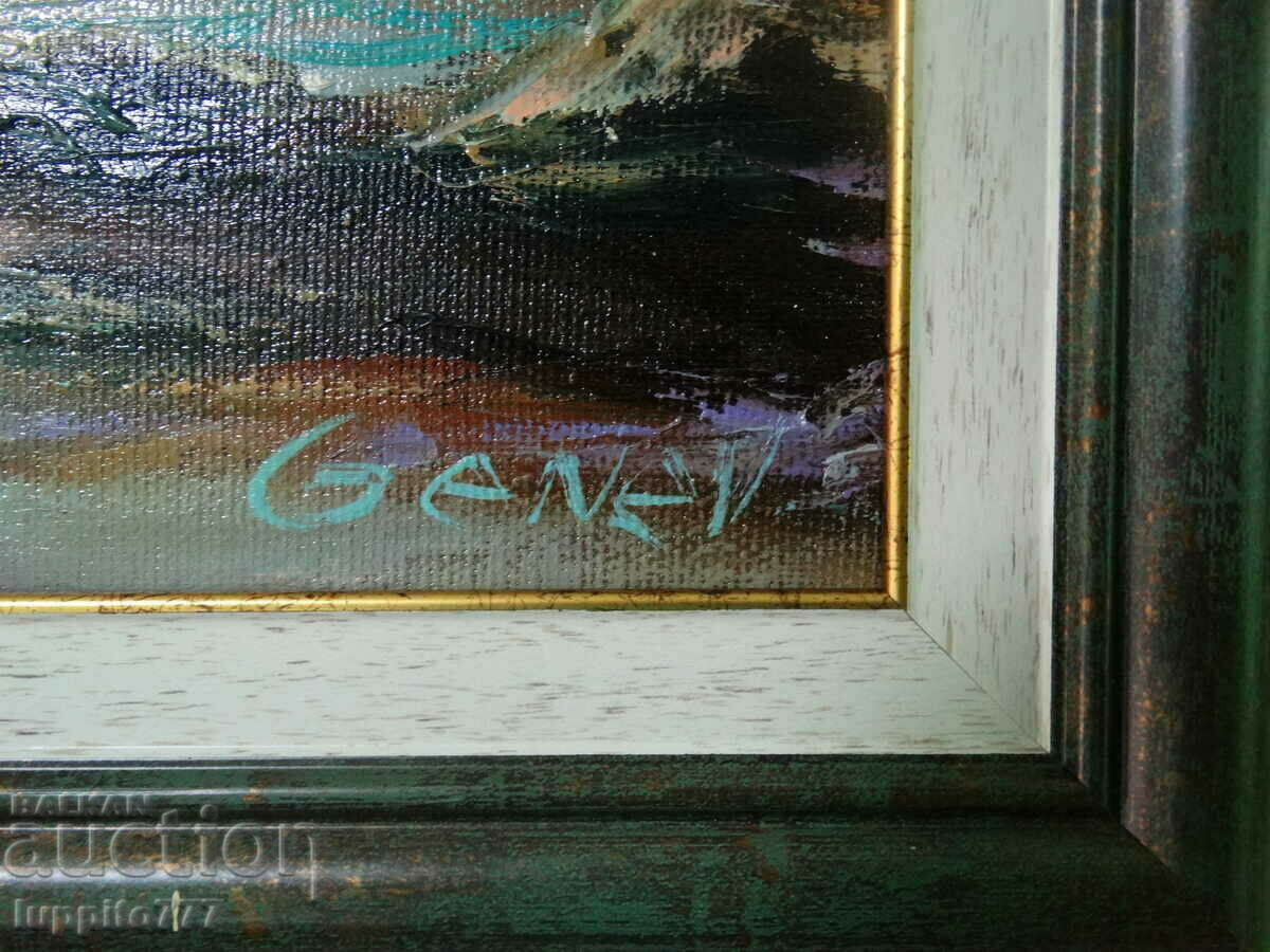 author painting oil canvas with frame artist Dimitar Genev - 6 author painting oil canvas with frame artist Dimitar Genev - 6