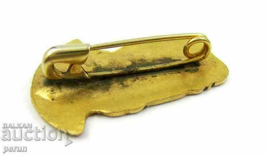 Livrarea Veche insignă cubaneză - Fidel Castro - Original - Steagul Cadou