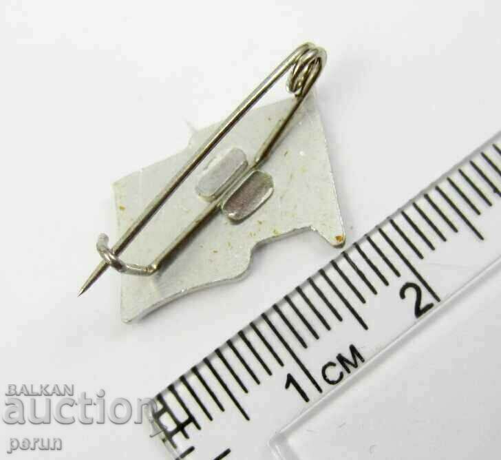 Veche insignă cubaneză - Fidel Castro - Original - Steagul Cadou - 7