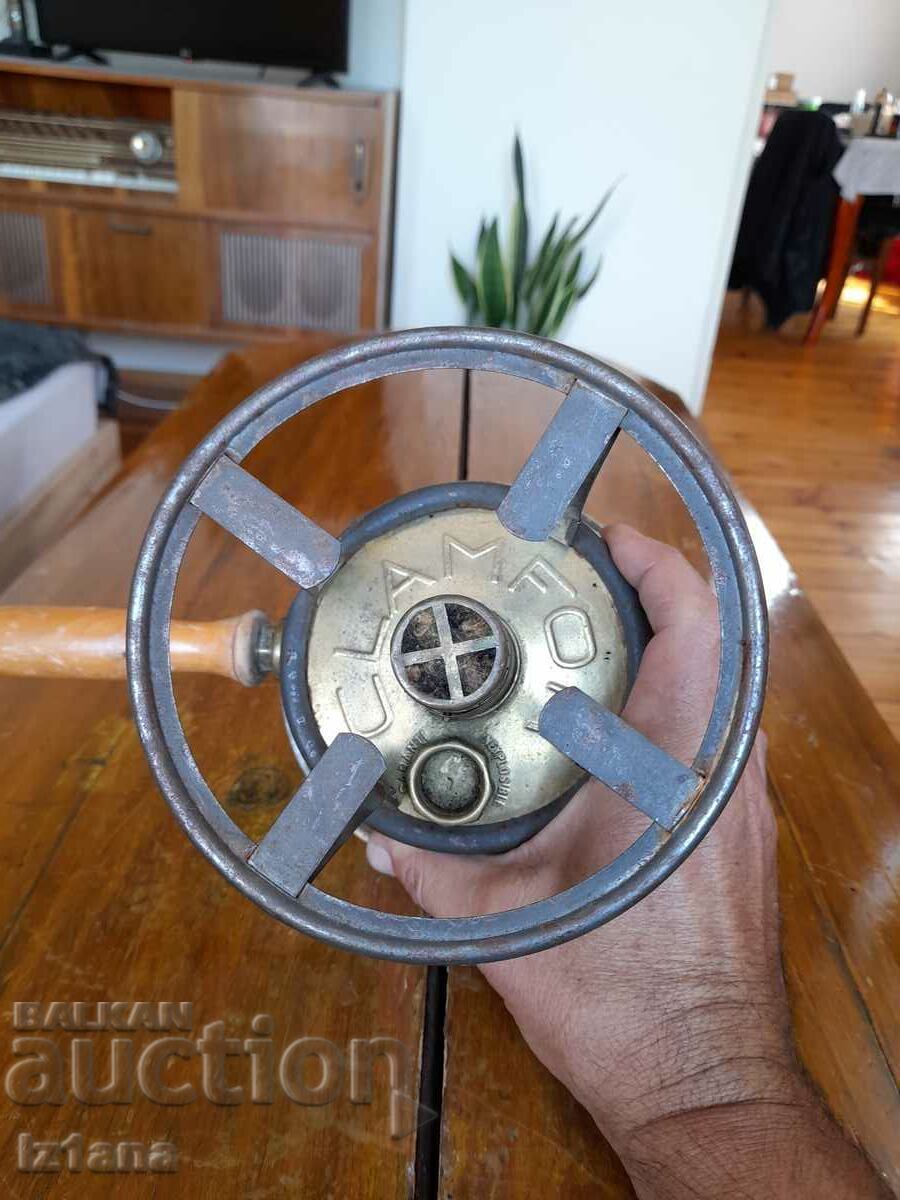 Auction Old Clamfor Spirit Stove Auction Old Clamfor Spirit Stove