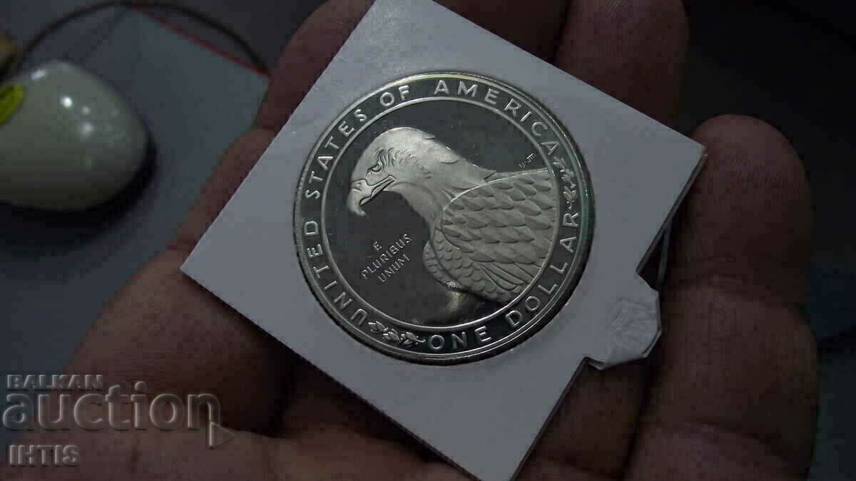 Auction COIN - ONE DOLLAR - 1983 XXIII Olympic Los Angeles - silver/Proof Auction COIN - ONE DOLLAR - 1983 XXIII Olympic Los Angeles - silver/Proof