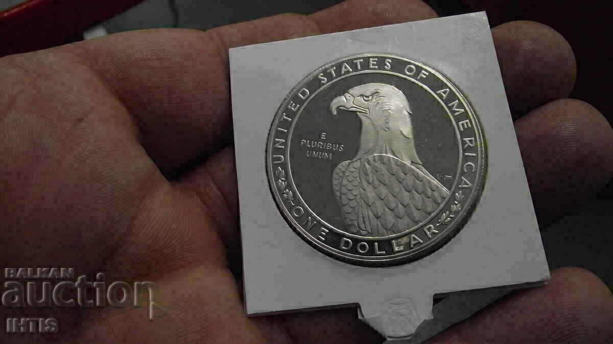 COIN - ONE DOLLAR - 1983 XXIII Olympic Los Angeles - silver/Proof COIN - ONE DOLLAR - 1983 XXIII Olympic Los Angeles - silver/Proof