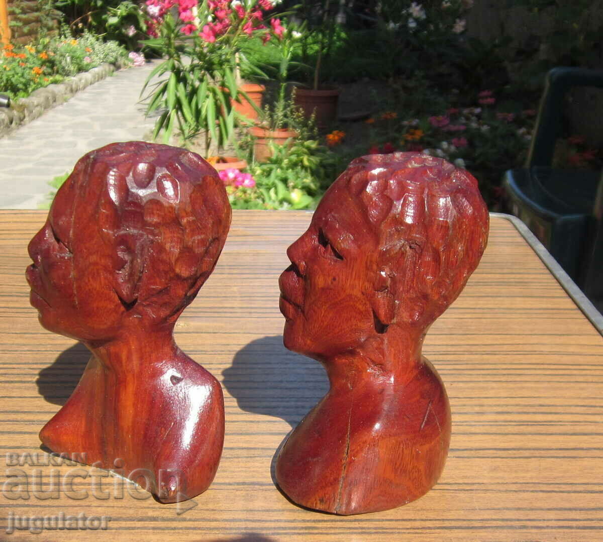 set of old wooden figures statuettes man and woman with price 70.00 BGN | € 35.79 set of old wooden figures statuettes man and woman with price 70.00 BGN | € 35.79