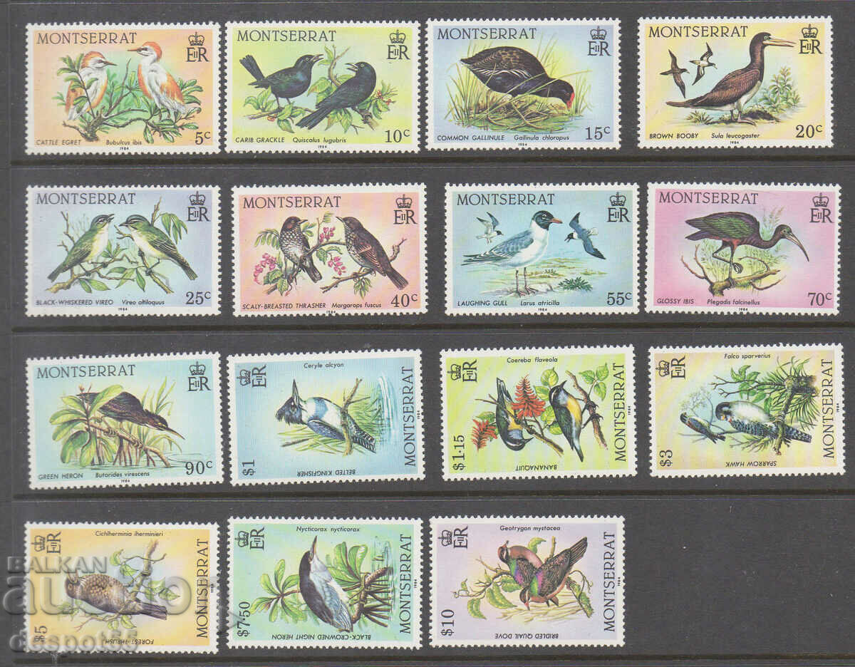 1984. Montserrat. Birds.
