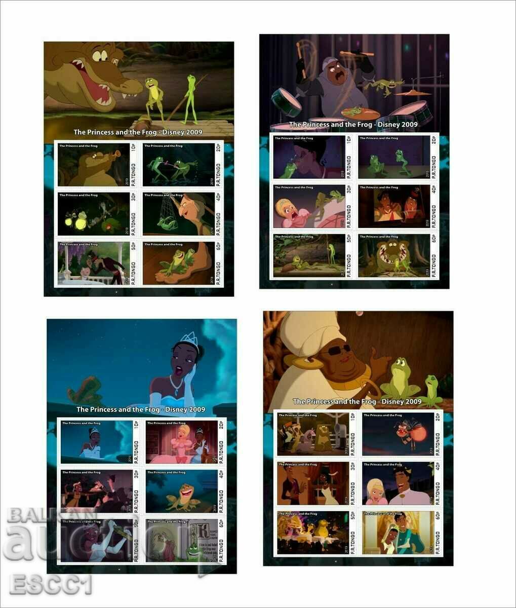 Clear Blocks Animație Disney Prințesa și Broasca 2019 Tongo