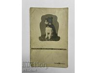 Royal card - Bachkovo monastery cat Marko - 1929