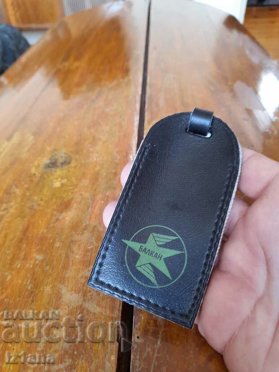 Παλιά ετικέτα αποσκευών, ετικέτα BGA Balkan, Balkan με τιμή 16.00 BGN | € 8.18