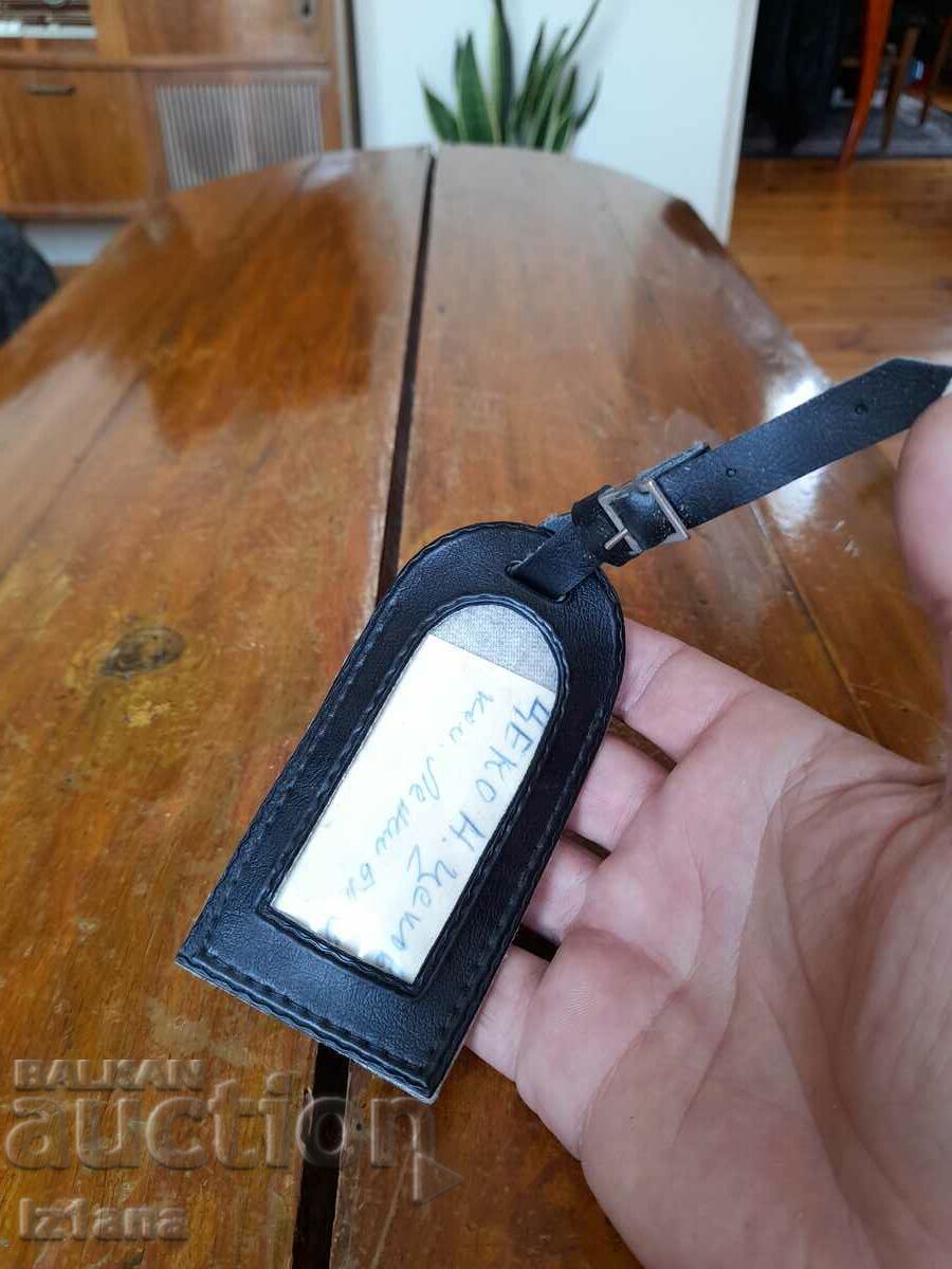 Δημοπρασία Παλιά ετικέτα αποσκευών, ετικέτα BGA Balkan, Balkan