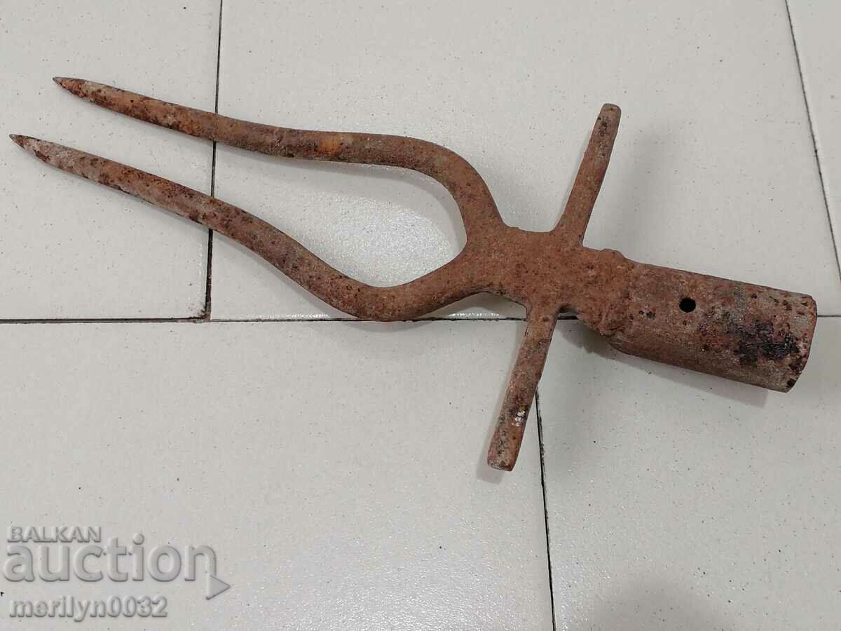 Auction Old twin forged, villa, wrought iron Auction Old twin forged, villa, wrought iron