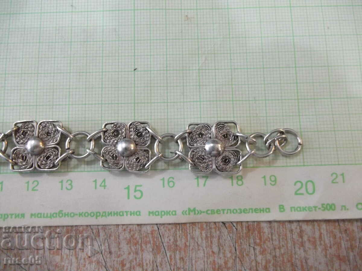 Auction Filigree silver chain - 925 sterling silver - 17.30 g. Auction Filigree silver chain - 925 sterling silver - 17.30 g.