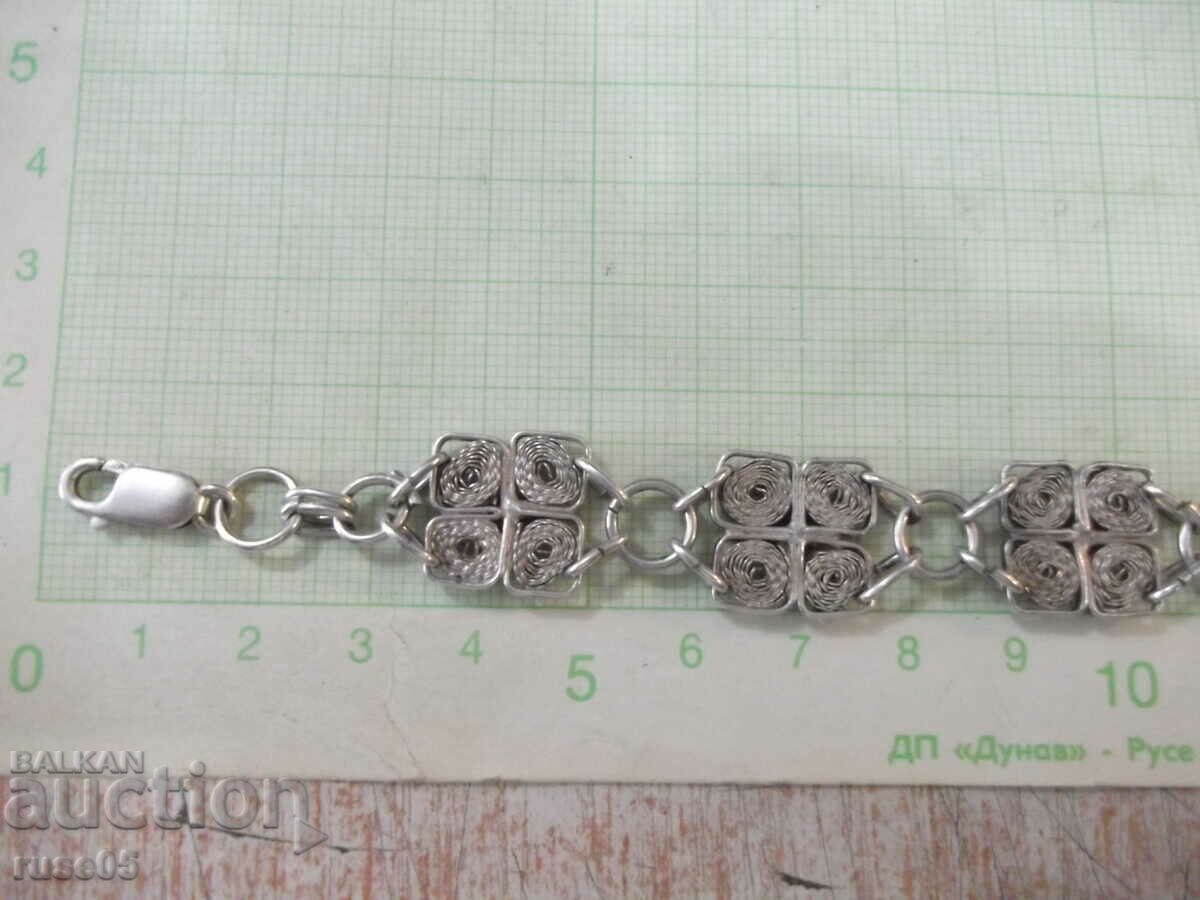 Filigree silver chain - 925 sterling silver - 17.30 g. - 5 Filigree silver chain - 925 sterling silver - 17.30 g. - 5