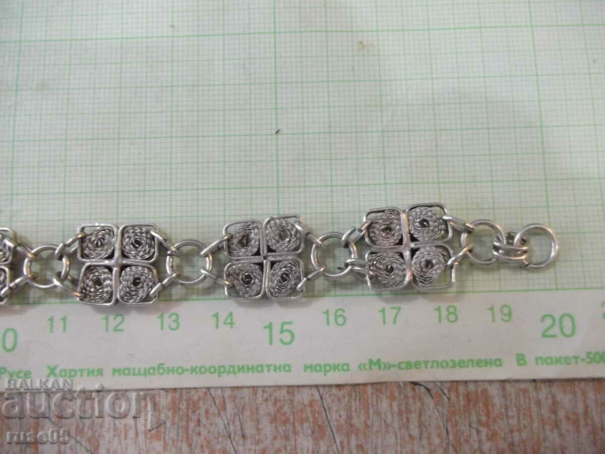 Filigree silver chain - 925 sterling silver - 17.30 g. - 6 Filigree silver chain - 925 sterling silver - 17.30 g. - 6