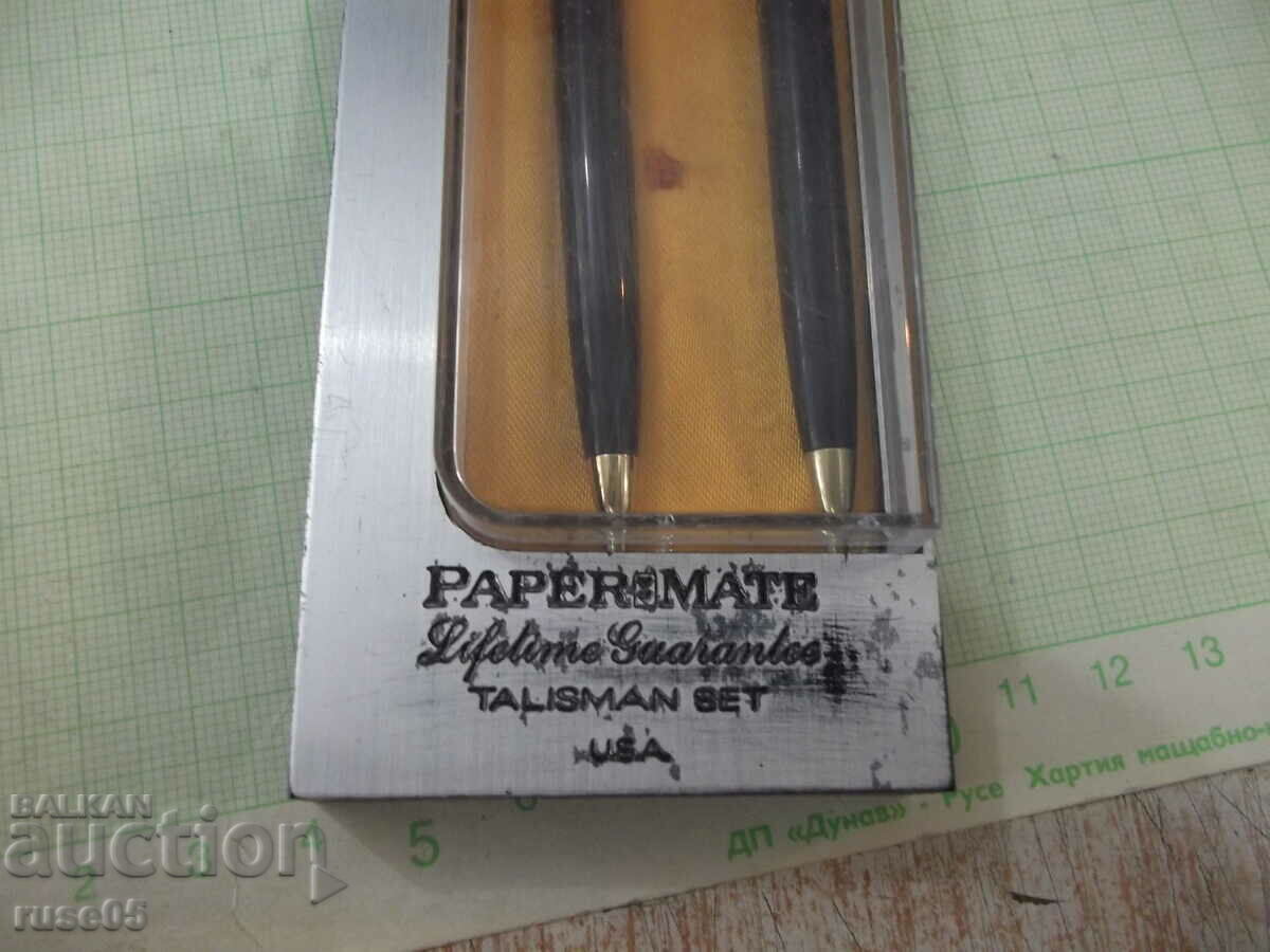 Set of 2 American pyromola "PAPER MATE" working - 6 Set of 2 American pyromola "PAPER MATE" working - 6