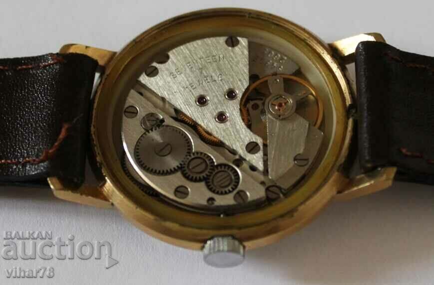 ΧΡΥΣΟ ΑΝΔΡΙΚΟ ΡΟΛΟΙ-ΠΤΗΣΗ-POLJOT - 5