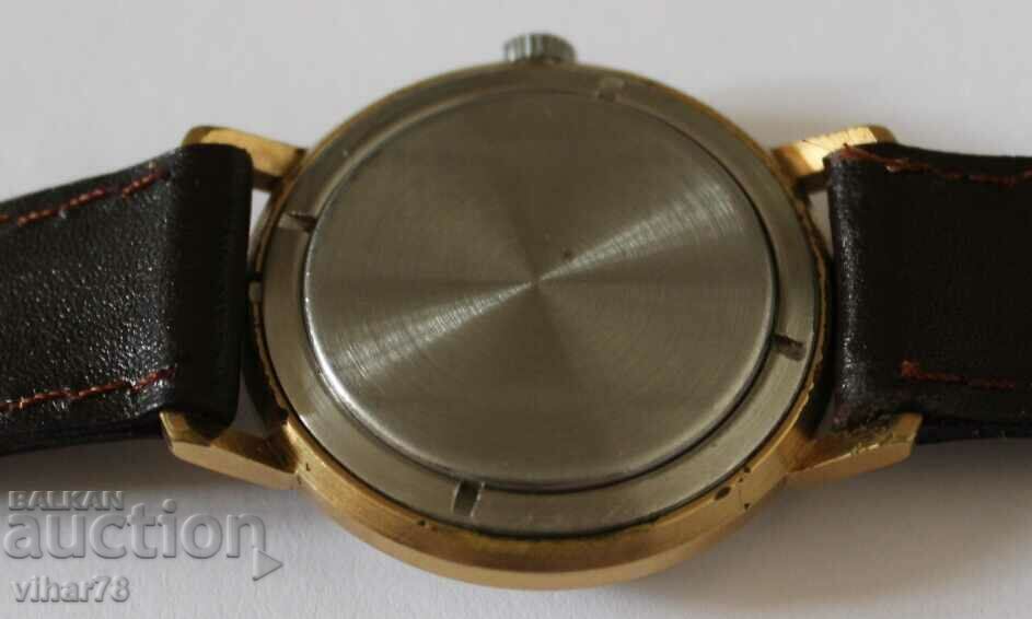 ΧΡΥΣΟ ΑΝΔΡΙΚΟ ΡΟΛΟΙ-ΠΤΗΣΗ-POLJOT - 6