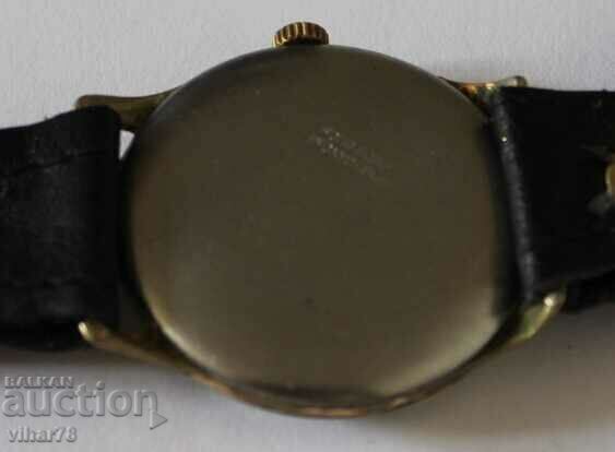 ВОЕНЕН ПОЗЛАТЕН МЪЖКИ ЧАСОВНИК-TITUS GENEVE - 7