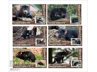 Blocuri curate Fauna Tasmanian Devil 2019 de Tongo