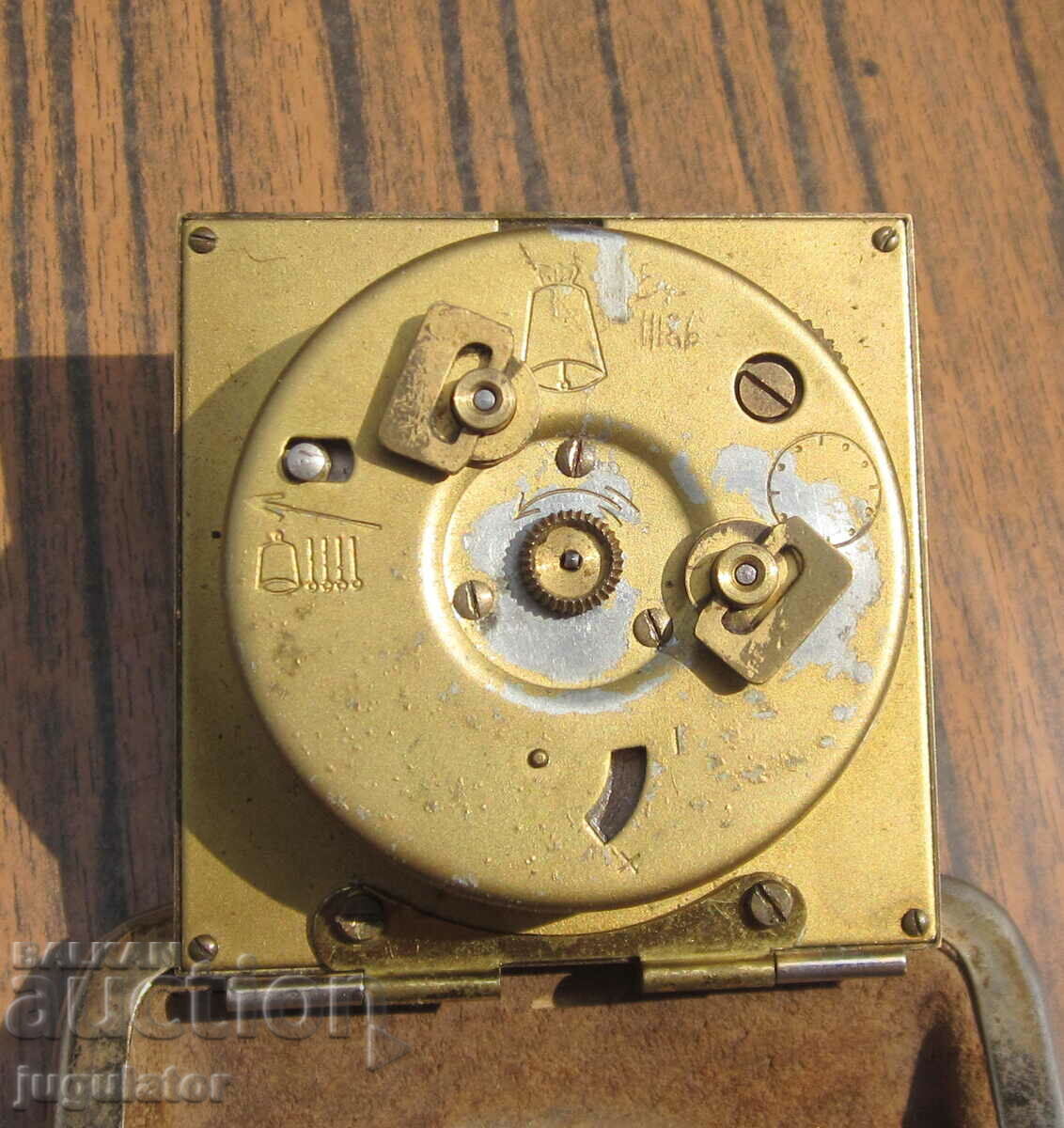 old German folding alarm clock KIENZLE - 5 old German folding alarm clock KIENZLE - 5