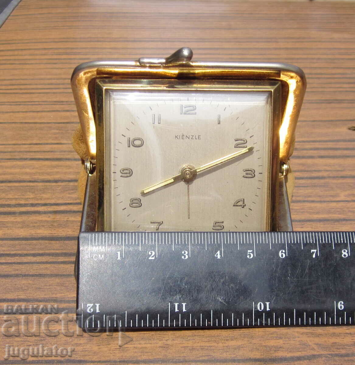 old German folding alarm clock KIENZLE - 7 old German folding alarm clock KIENZLE - 7