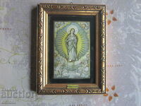 Стара картина икона Дева Мария Невигес