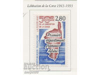 1993. France. 50th anniversary of the Liberation of Corsica.