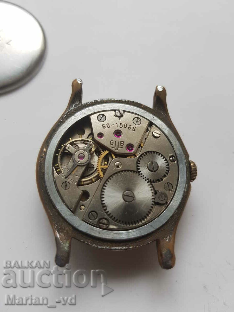 Men's watch GUB Glashutte 60 ANTIMAGNETIC GERMANY - 6