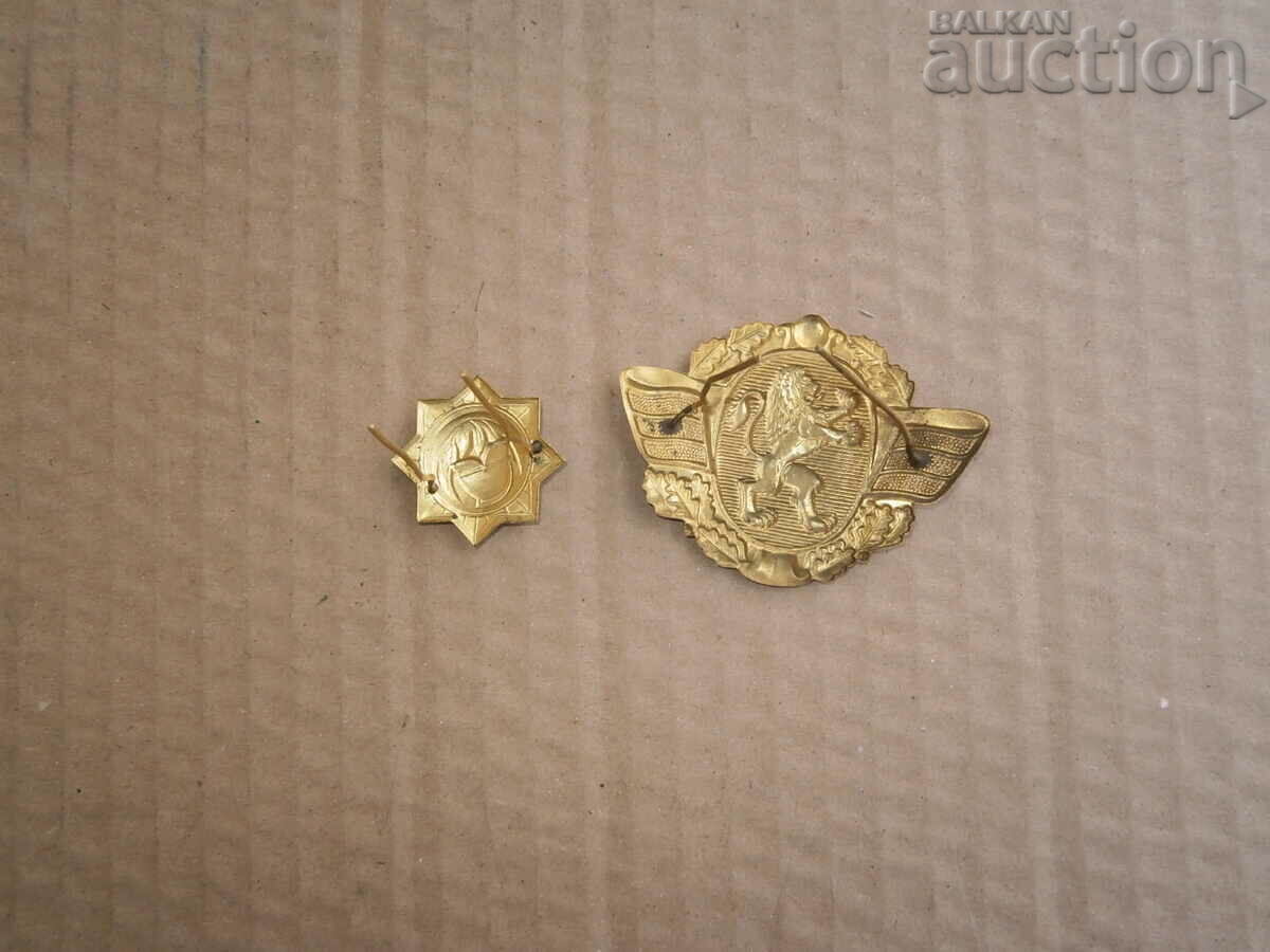 vintage firefighter cockades cockade insignia emblem RRR with price 41.00 BGN | € 20.96