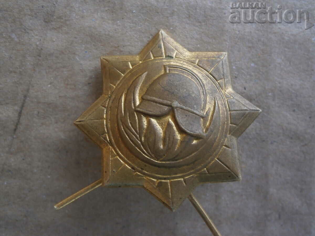 vintage firefighter cockades cockade insignia emblem RRR - 6