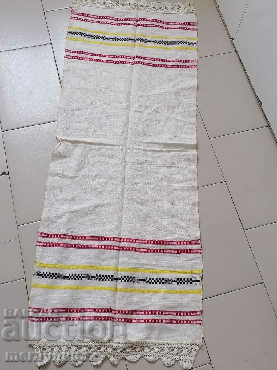 An embroidered canary cloth with lace, chees, canvas, pine with price 46.00 BGN | € 23.52 An embroidered canary cloth with lace, chees, canvas, pine with price 46.00 BGN | € 23.52