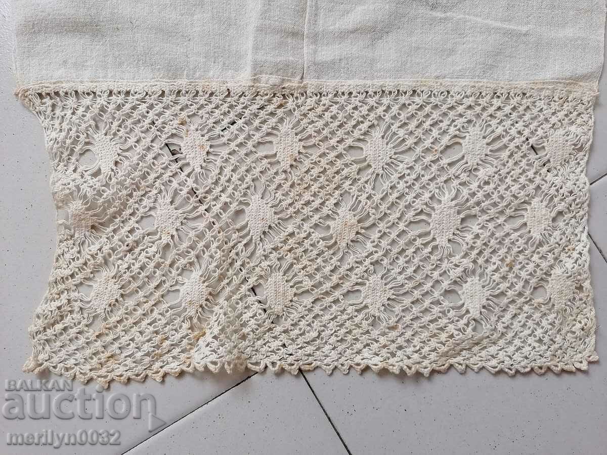 Auction Embroidered canary cloth with lace, cheiz, canvas, kenar Auction Embroidered canary cloth with lace, cheiz, canvas, kenar