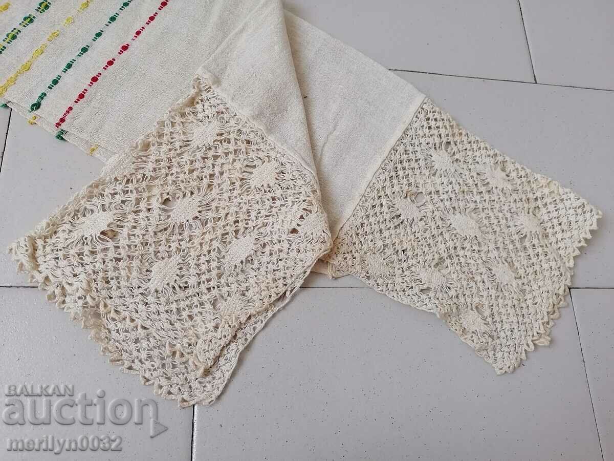 Delivery of Embroidered canary cloth with lace, cheiz, canvas, kenar Delivery of Embroidered canary cloth with lace, cheiz, canvas, kenar