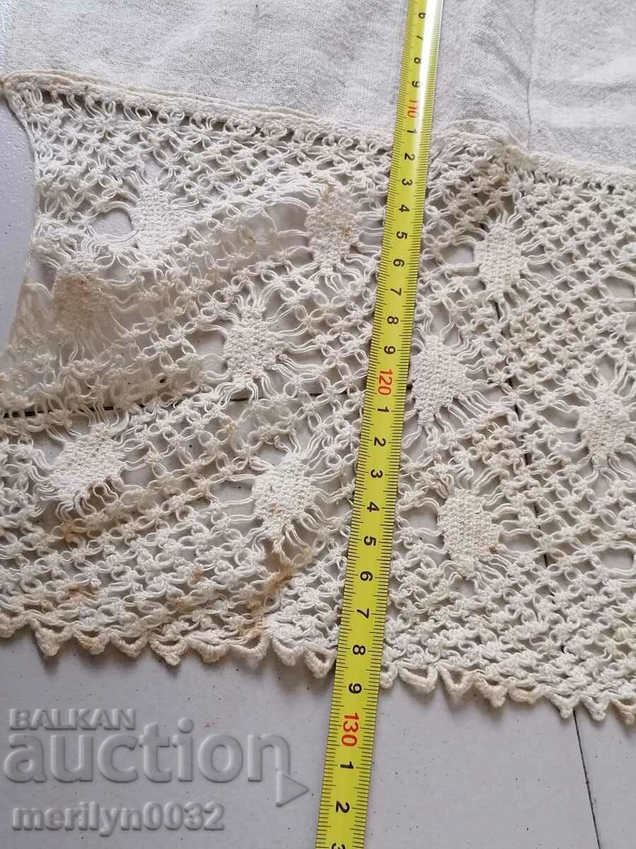 Embroidered canary cloth with lace, cheiz, canvas, kenar - 5 Embroidered canary cloth with lace, cheiz, canvas, kenar - 5