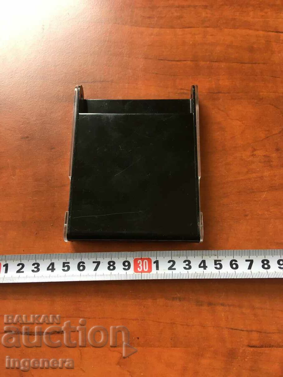 PLAQUE "CHAMBER OF BUILDERS IN BULGARIA" IN BOX - 7 PLAQUE "CHAMBER OF BUILDERS IN BULGARIA" IN BOX - 7