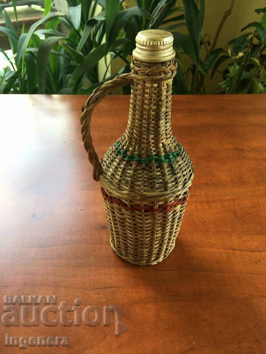 Delivery of BOTTLE BOTTLE BRAIDED GLASS-500 ML